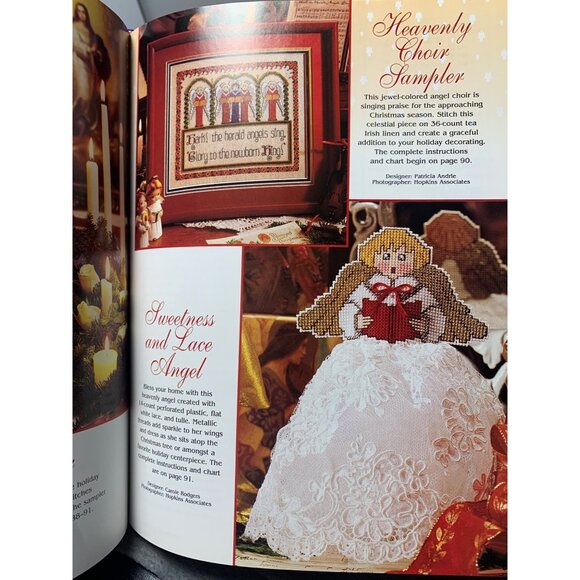 Better Homes & Gardens Cross Stitch Christmas book - Picture 10 of 12